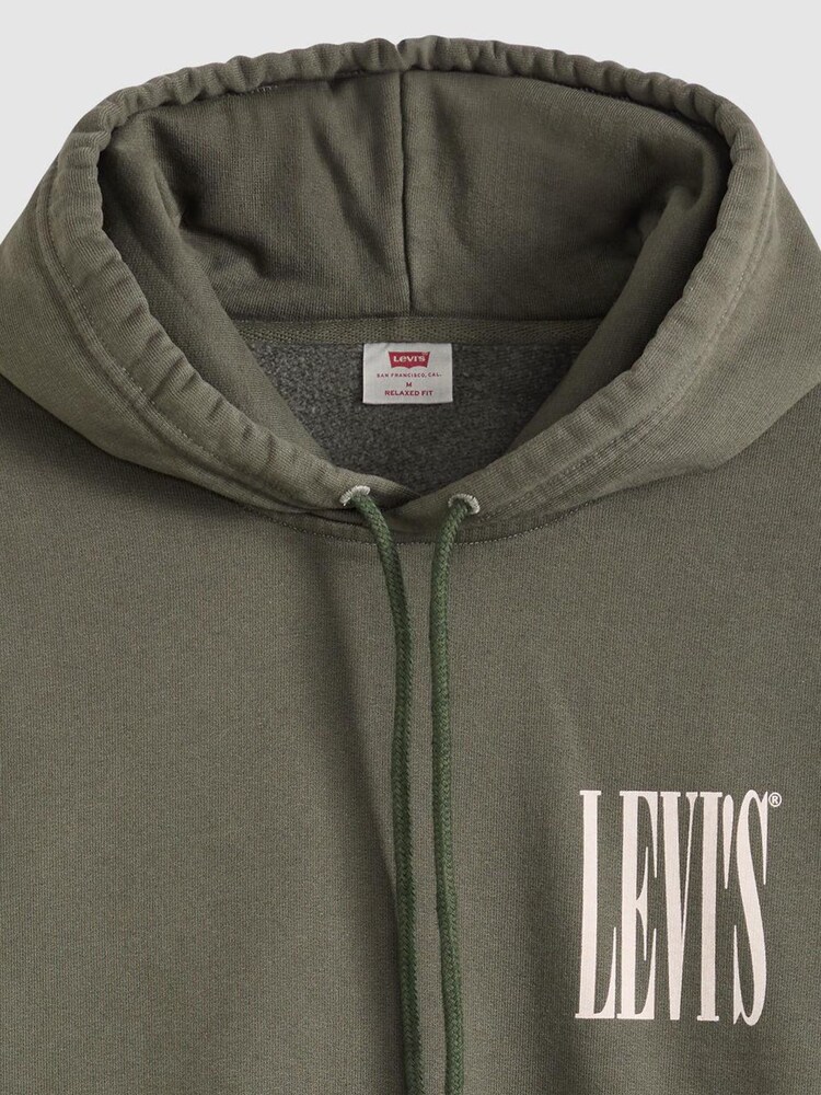 Levi's® Stretched Serif Relaxed Graphic Pullover Hoodie - Image 6 of 6