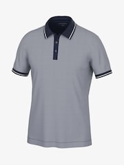Galvin Green Blue Miller Breathable Short Sleeve Golf Polo Shirt - Image 1 of 1