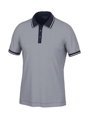 Galvin Green Blue Miller Breathable Short Sleeve Golf Polo Shirt - Image 7 of 8