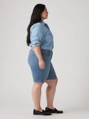 Levi's Camp Denim Shaping Bermuda Shorts - Image 3 of 5