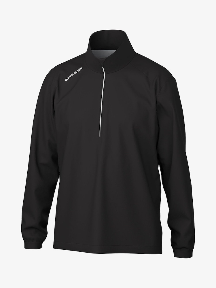 Galvin Green Black Larry Windproof Water Repellent Golf Jacket - Image 1 of 1