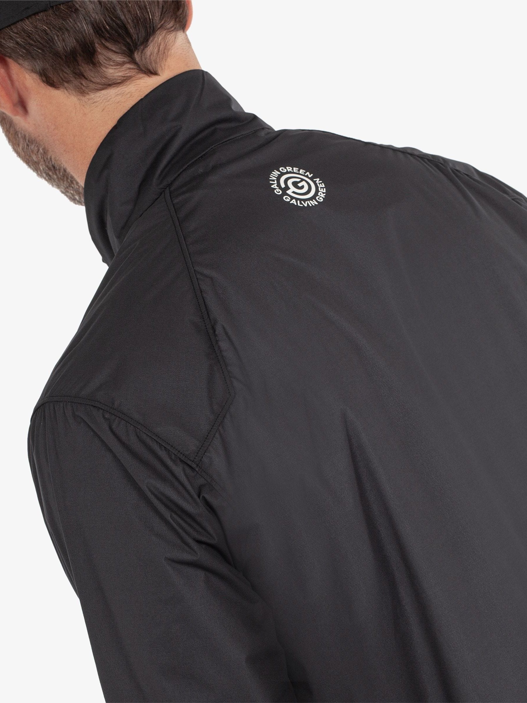 Buy Galvin Green Black Larry Windproof Water Repellent Golf Jacket