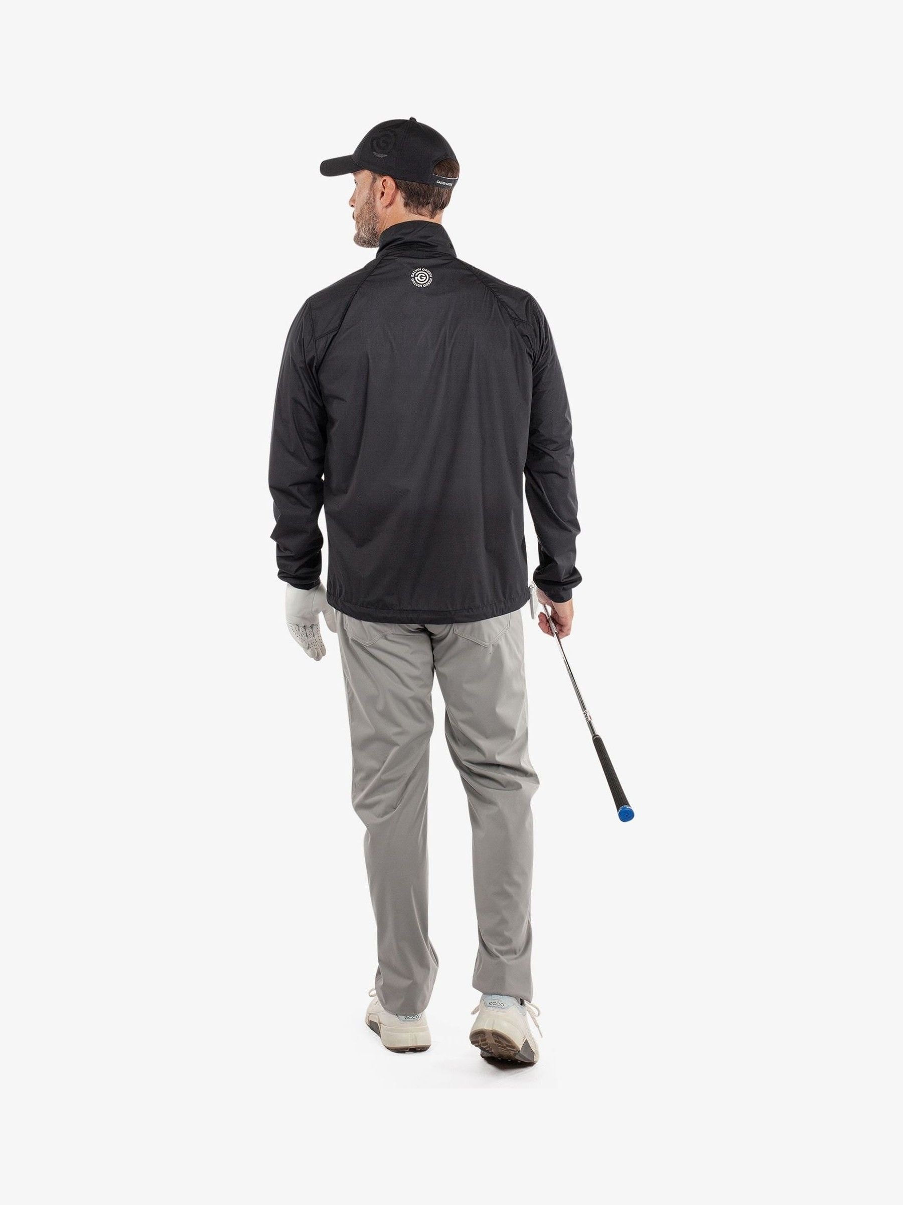Buy Galvin Green Black Larry Windproof Water Repellent Golf Jacket