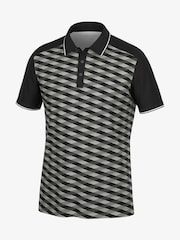 Galvin Green Black Marlon Breathable Short Sleeve Golf Polo Shirt - Image 1 of 1