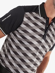 Galvin Green Black Marlon Breathable Short Sleeve Golf Polo Shirt - Image 3 of 8