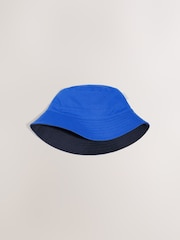 Paul Smith Junior Reversible Navy/Blue Bucket Hat - Bild 2 von 6
