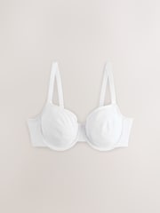 Schwarz/Weiß/Pastellrosa Nude - Ultimate Comfort-BHs aus Baumwollmischung im 3er-Pack, DD+ - Bild 3 von 11