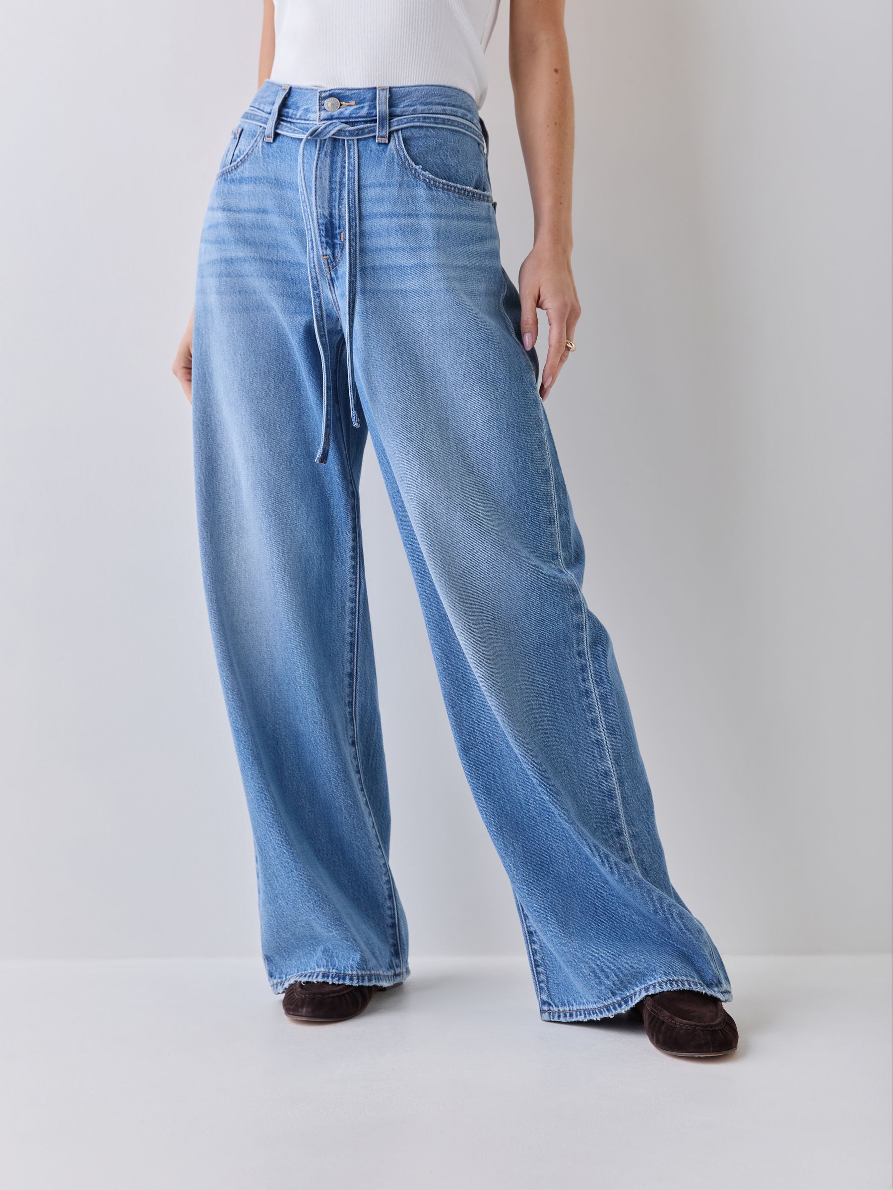 Buy Levi's® Blue Good Grades Tencel Wide Leg Straight Baggy Jeans