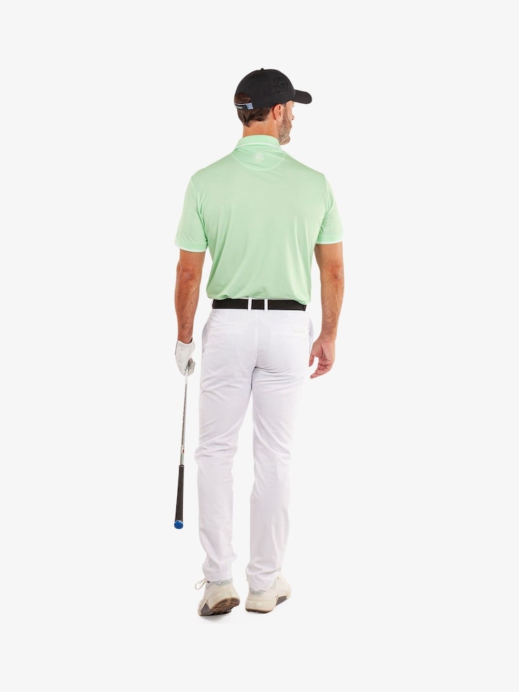 Galvin Green White Miller Breathable Short Sleeve Golf Polo Shirt - Image 6 of 6 Galvin Green White Miller Breathable Short Sleeve Golf Polo Shirt - Image 6 of 6