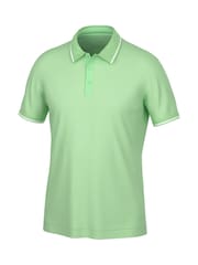 Galvin Green White Miller Breathable Short Sleeve Golf Polo Shirt - Image 7 of 8
