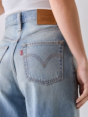 Γυαλιστερό μπλε - ® Levi'sΤζιν με φαρδύ πόδι με ραβδώσεις - Εικόνα 8 του 8