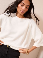 Friends Like These Cream Knitted Top - Image 2 of 5