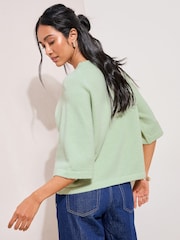 Vert pistache - Haut en maille Friends Like These - Image 4 de 4