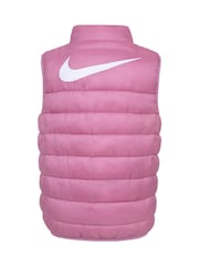 Nike Pink Little Kids Gilet - Image 2 of 4