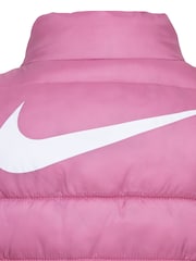 Nike Pink Little Kids Gilet - Image 4 of 4