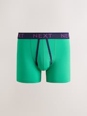 Purple/ Orange Bright Squiggle Pattern 10 pack A-Front Boxers - Image 4 of 14