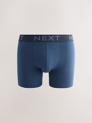 Rich Red/Blue/Purple 5 Pack Cotton Rich Trunk Boxers - Image 5 of 9