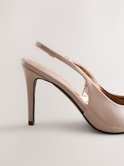 ヌード - Forever Comfort® Point Toe Slingback Heels - 画像 8 / 9