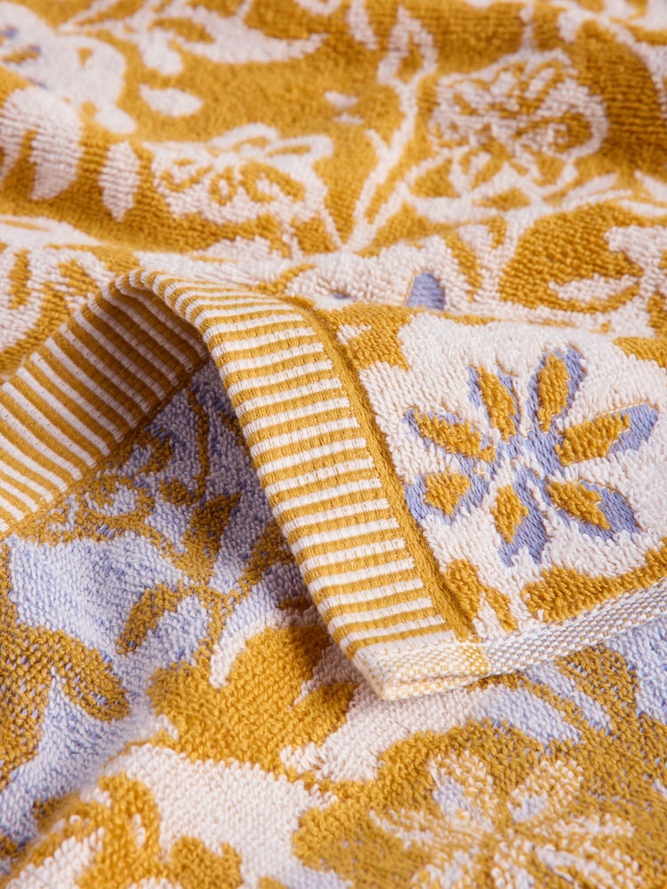 Floral Print Towel - Obraz 2 z 2
