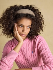 Joules Tessie Neutral Tweed Headband - Image 1 of 6