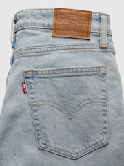 Vaalea Sininen Denim - Levi's 726™ High Rise Yoked Flare Farkut - Kuva 9 / 9