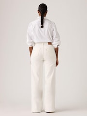Levi's® Ecru Now 728 High Rise Wide Leg Jeans - Image 4 of 5