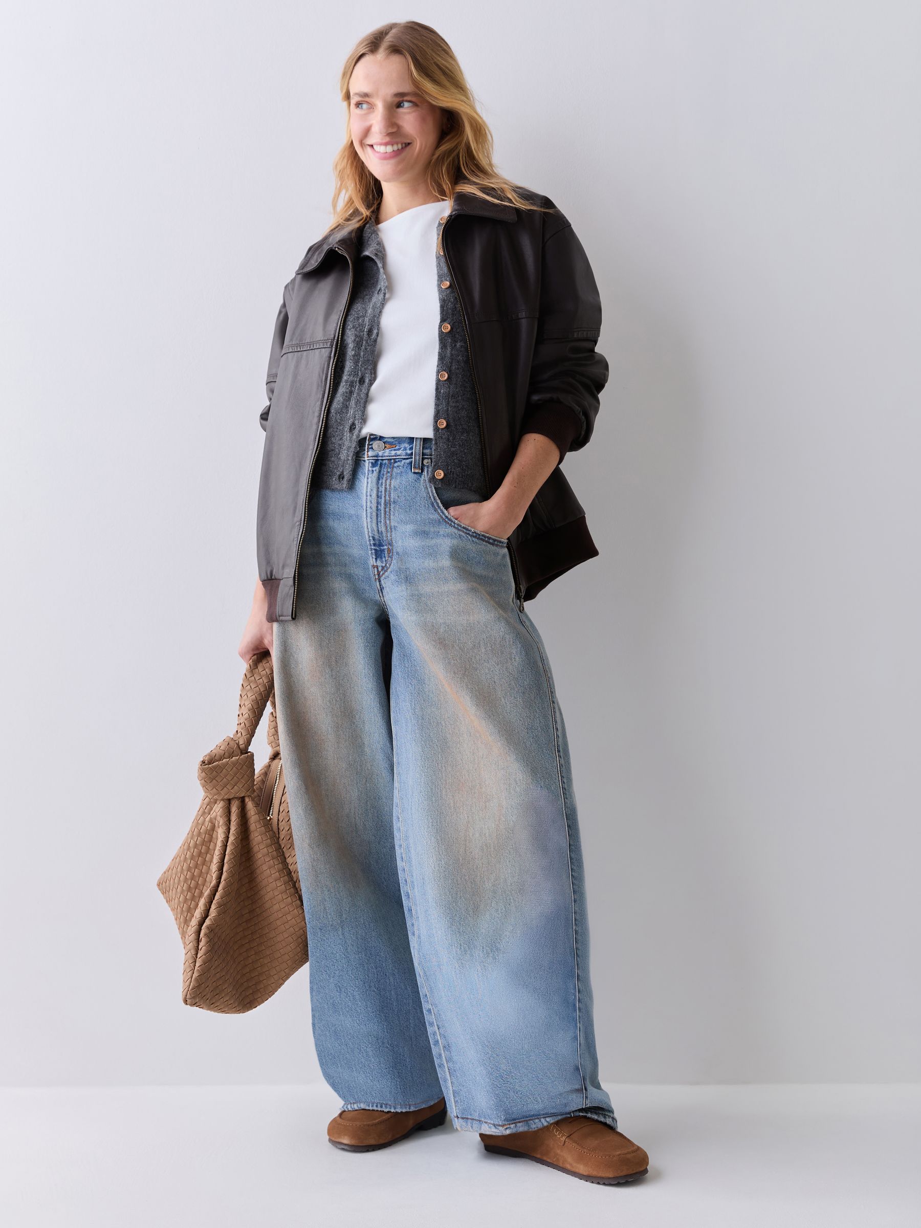 Buy Levi's® Off Roading Blue Super Baggy Barrel Jeans from Next