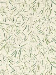 Harlequin Evergreen Straw Moji Kasuri Wallcoverings 10M Wallpaper - Image 1 of 2