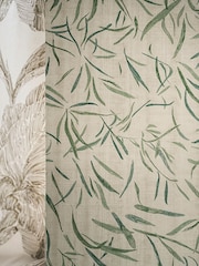 Harlequin Evergreen Straw Moji Kasuri Wallcoverings 10M Wallpaper - Image 2 of 2