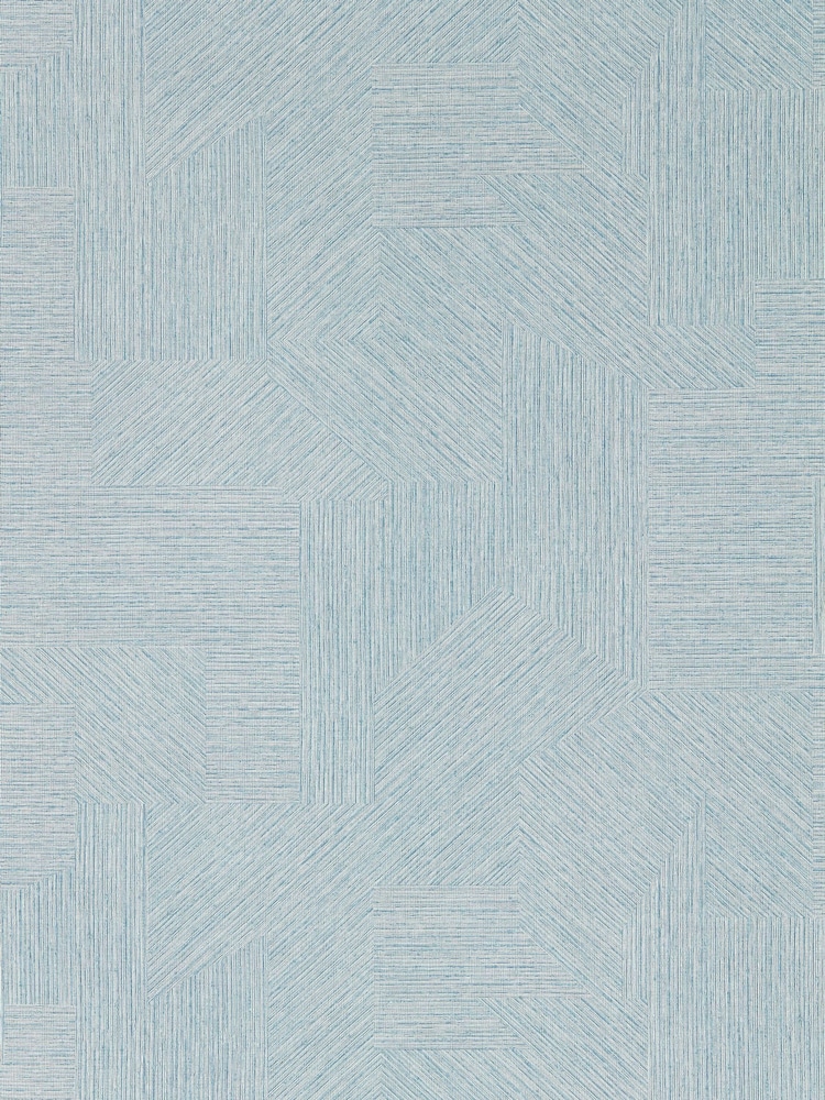 Harlequin Indigo Mokume Kasuri Wallcoverings 10M Wallpaper - Image 1 of 1