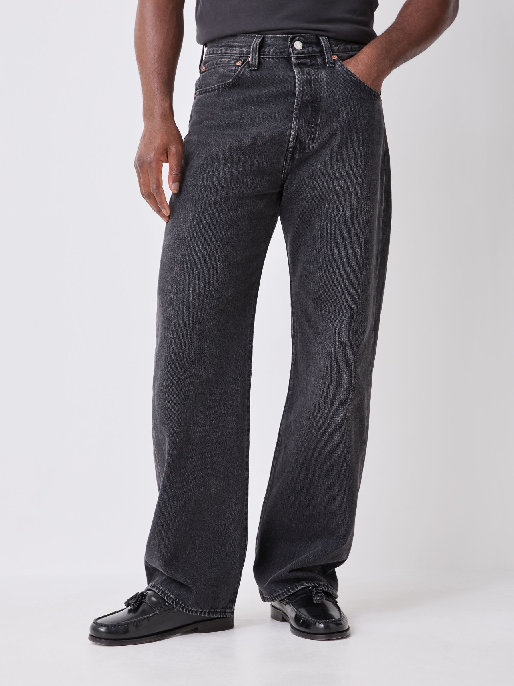 Satın al Siyah Denim - Levi's® 501® Baggy Jeans Next Turkey sitesinden