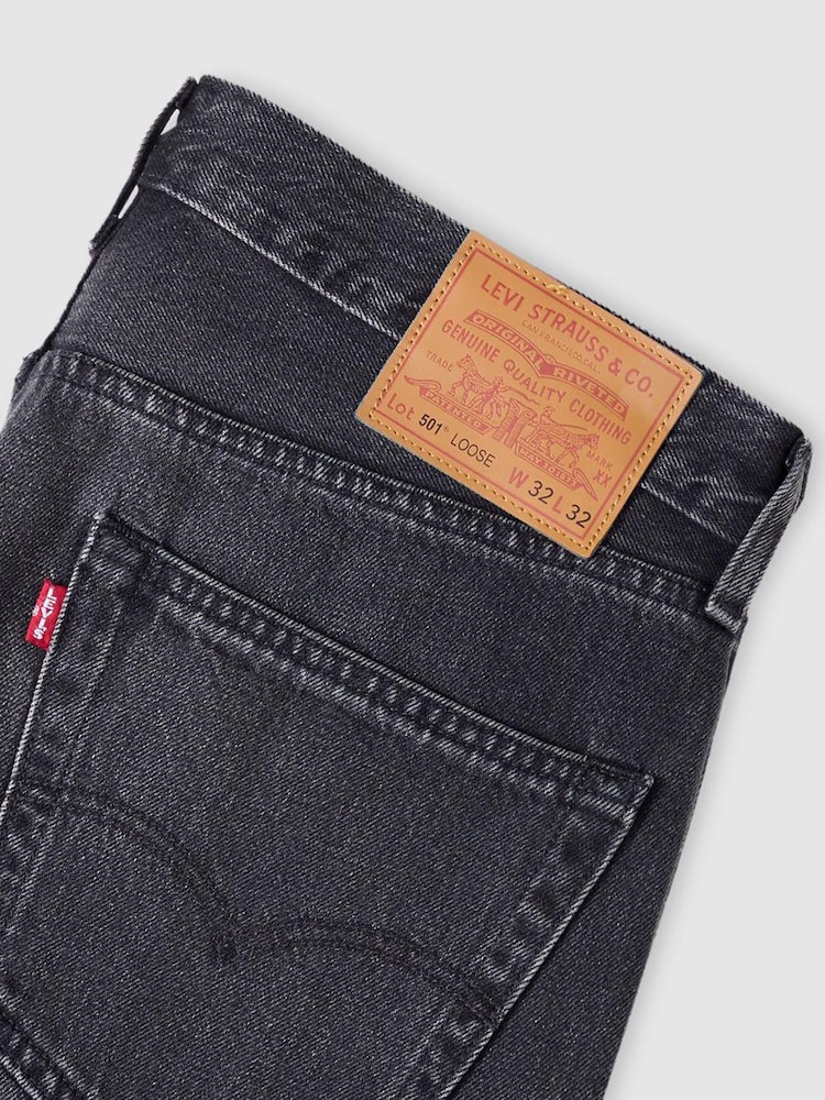 Levi's® Big Wheels Black 501® Loose Jeans - Image 7 of 7