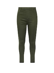 Yours Curve Green Grace Jeggings - Image 5 of 5