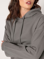 Long Tall Sally Grey Overhead Hoodie - Image 4 of 5