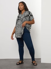 Yours Curve Grown On Boxy Shirt - Imagem 2 de 5