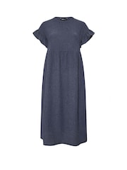 Yours Curve Jersey Frill Texture Dress - Imagem 5 de 5