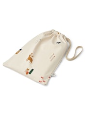 Liewood Cream Birk Printed Pyjama Jumpsuit - Image 3 of 3
