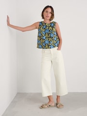 Seasalt Cornwall Blue Colour Study Top - Image 1 of 5