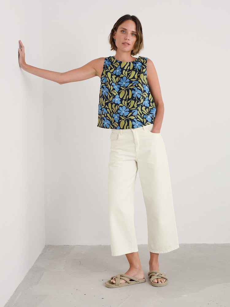 Seasalt Cornwall Blue Colour Study Top - Image 1 of 5 Seasalt Cornwall Blue Colour Study Top - Image 1 of 5