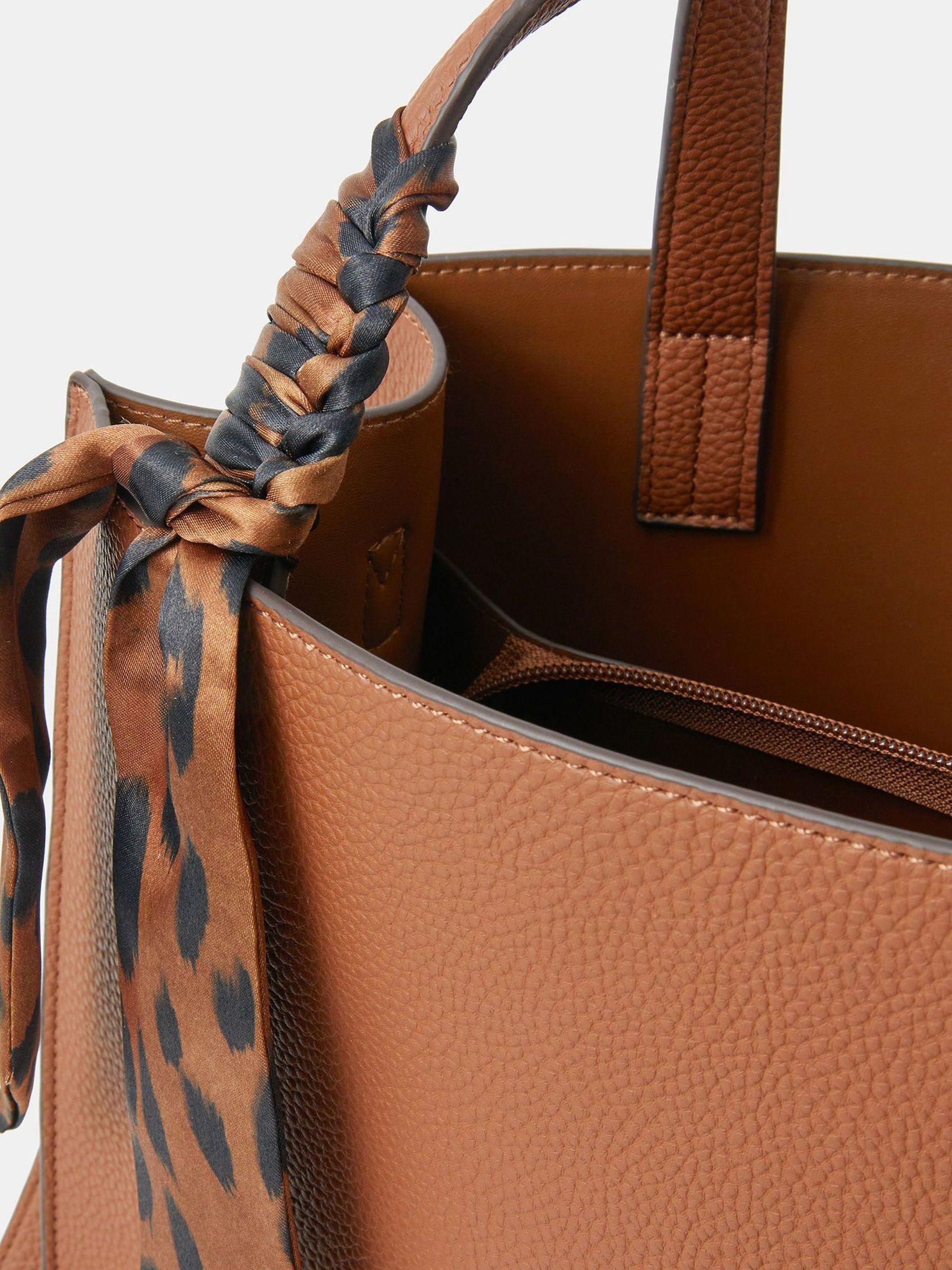 Buy Accessorize Natural Scarf Handle Hand Bag from Next Singapore