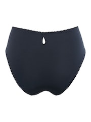 Pour Moi Blue Brief Sofia Lace Embroidered Deep Knickers - Image 4 of 4