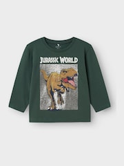 Name It Jurassic World Graphic Print Long Sleeve T-Shirt - Imagen 4 de 5