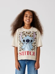 Name It Cream Stitch Graphic T-Shirt - Image 1 of 4