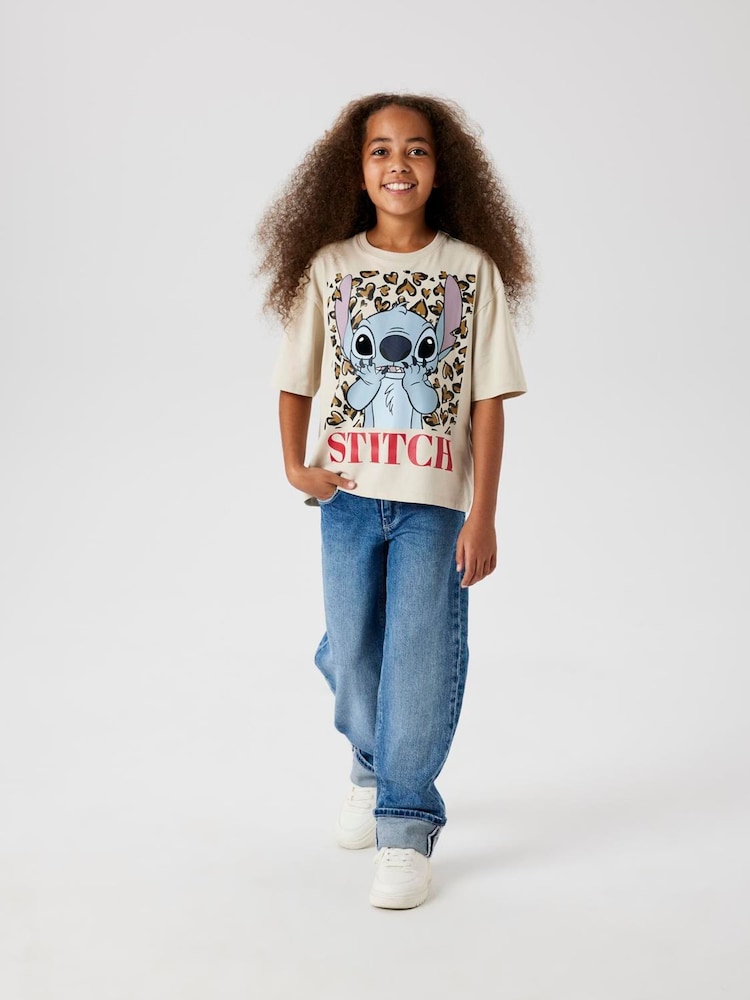 Name It Cream Stitch Graphic T-Shirt - Image 2 of 4