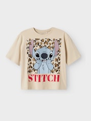 Name It Cream Stitch Graphic T-Shirt - Image 4 of 4