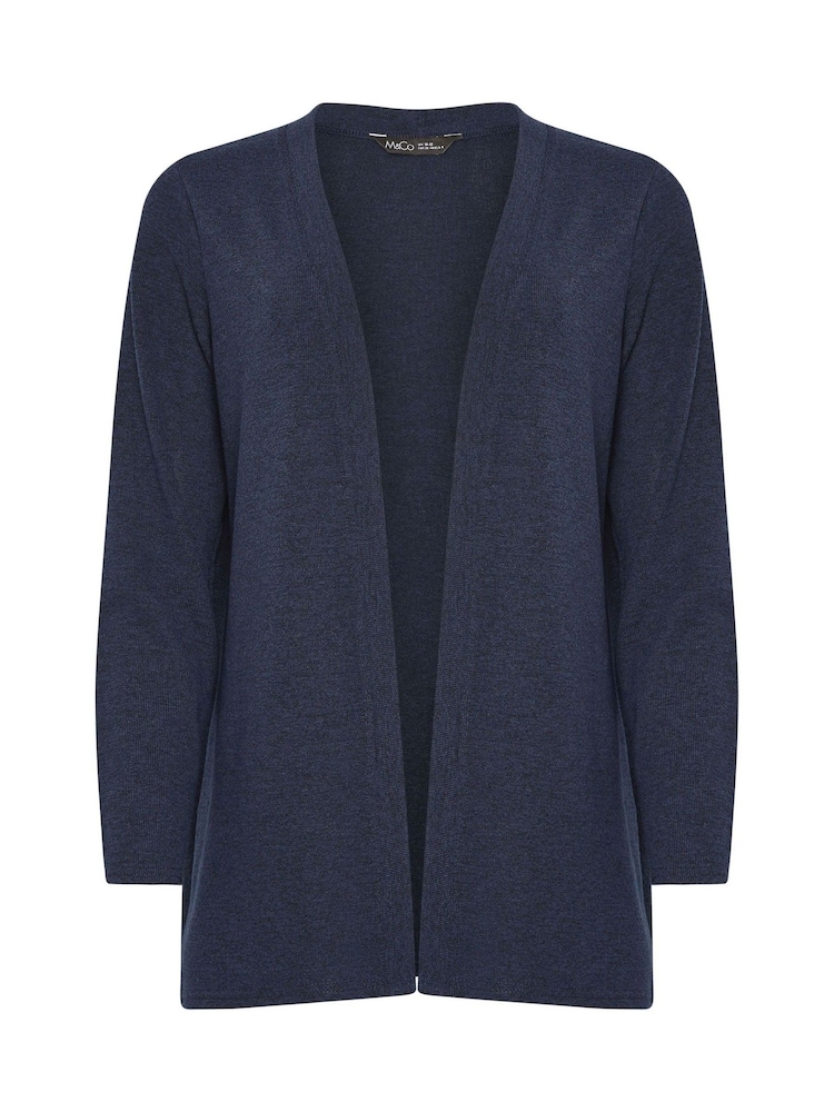 M&Co Blue Plain Cardigan - Image 1 of 1