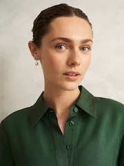 Hobbs Green Marci Dress - Image 3 of 4