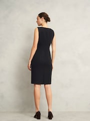 Hobbs Black Petite Rae Dress - Image 2 of 4