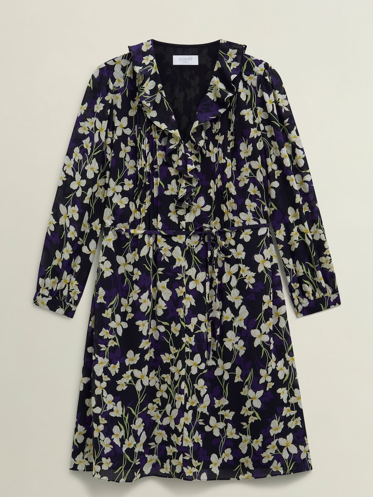 Hobbs Blue Zoe Dress - Image 4 of 4