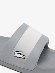 Lacoste Grey Serve Slide Hybrid Sliders - Image 2 of 2